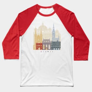 Gdansk skyline poster Baseball T-Shirt